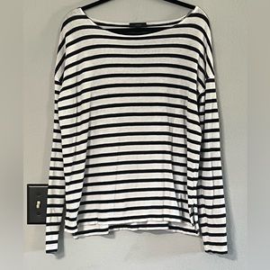 J. Crew boatneck long sleeve shirt